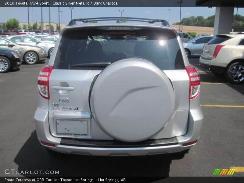Classic Silver Metallic / Dark Charcoal 2010 Toyota RAV4 Sport