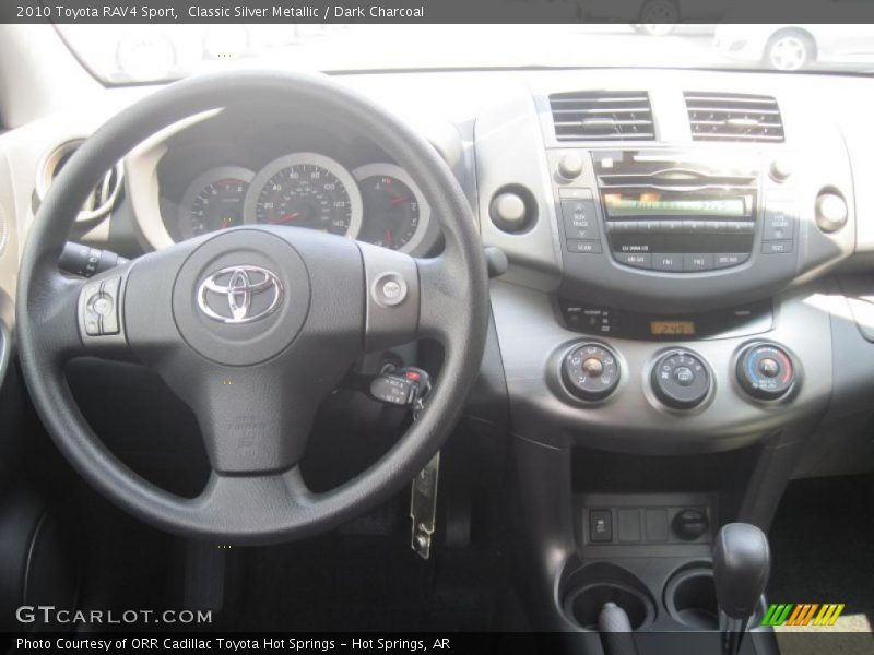 Classic Silver Metallic / Dark Charcoal 2010 Toyota RAV4 Sport