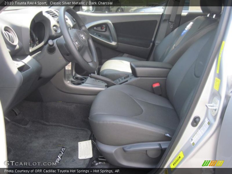 Classic Silver Metallic / Dark Charcoal 2010 Toyota RAV4 Sport