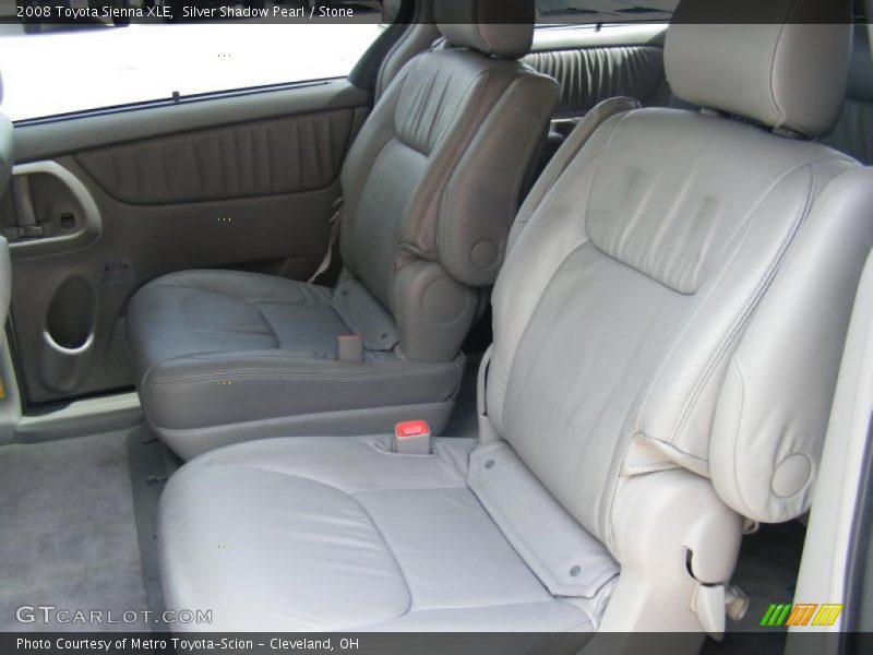 Silver Shadow Pearl / Stone 2008 Toyota Sienna XLE