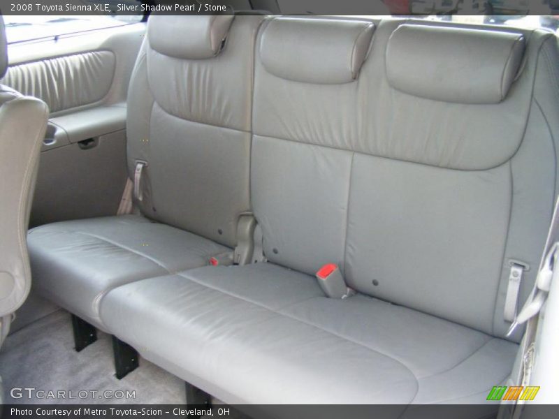 Silver Shadow Pearl / Stone 2008 Toyota Sienna XLE