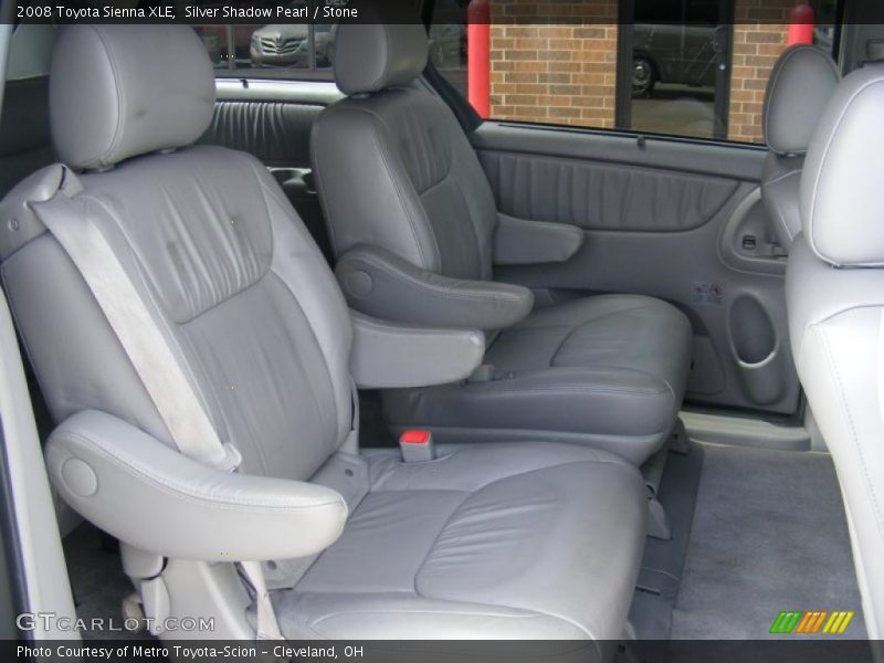 Silver Shadow Pearl / Stone 2008 Toyota Sienna XLE