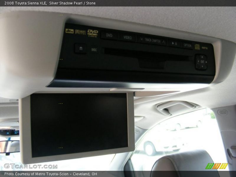 Silver Shadow Pearl / Stone 2008 Toyota Sienna XLE
