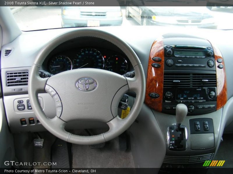 Silver Shadow Pearl / Stone 2008 Toyota Sienna XLE