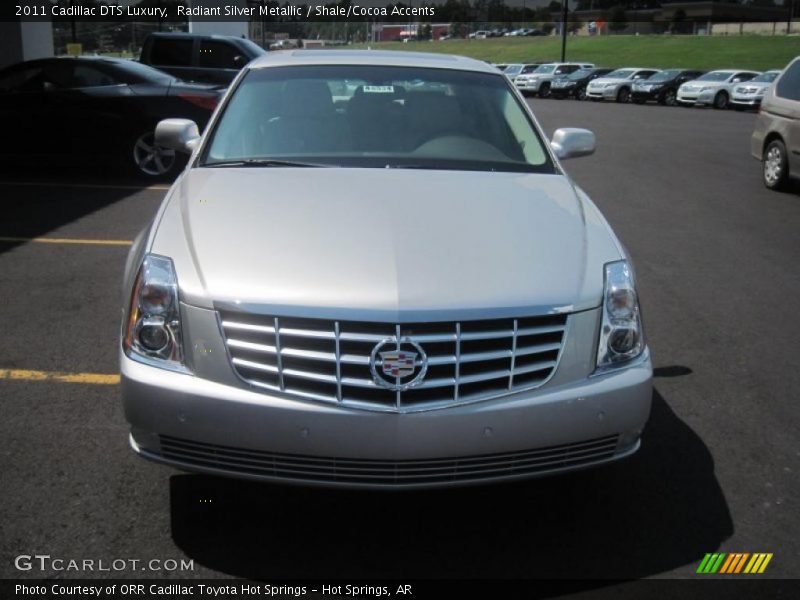 Radiant Silver Metallic / Shale/Cocoa Accents 2011 Cadillac DTS Luxury