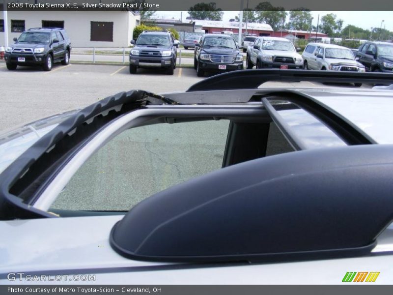 Silver Shadow Pearl / Stone 2008 Toyota Sienna XLE