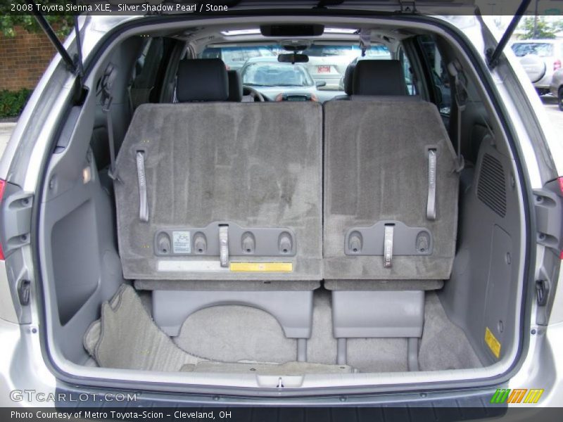 Silver Shadow Pearl / Stone 2008 Toyota Sienna XLE