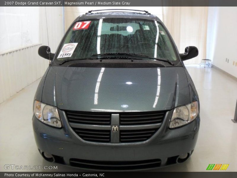 Magnesium Pearl / Medium Slate Gray 2007 Dodge Grand Caravan SXT