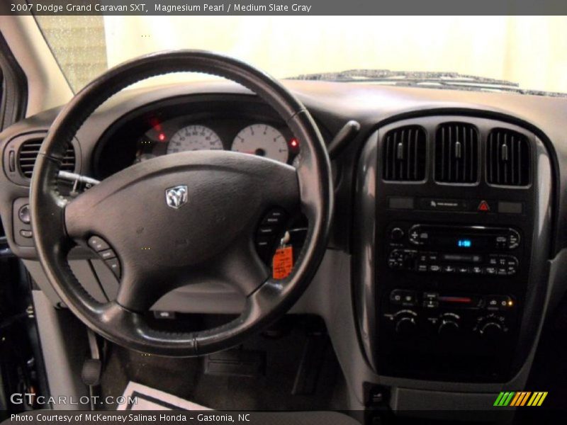 Magnesium Pearl / Medium Slate Gray 2007 Dodge Grand Caravan SXT