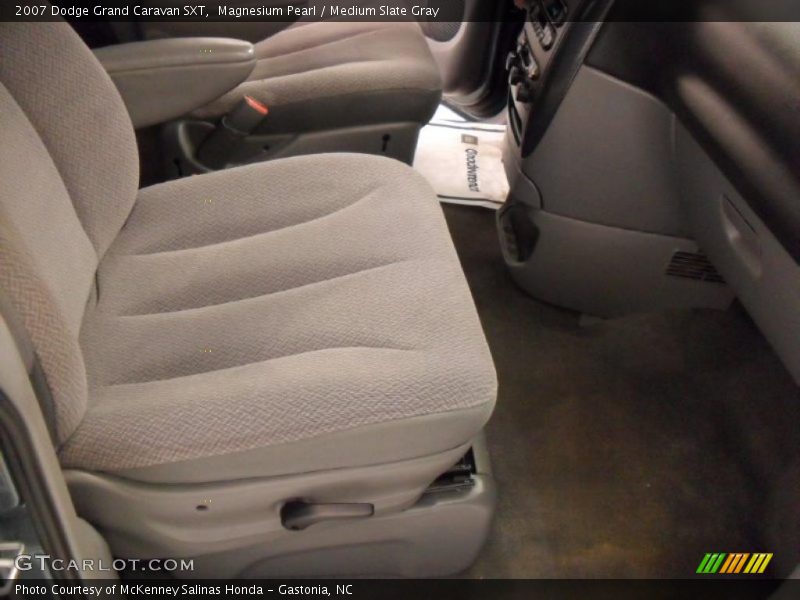 Magnesium Pearl / Medium Slate Gray 2007 Dodge Grand Caravan SXT