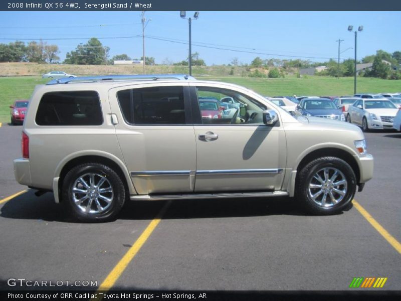 Serengeti Sand / Wheat 2008 Infiniti QX 56 4WD