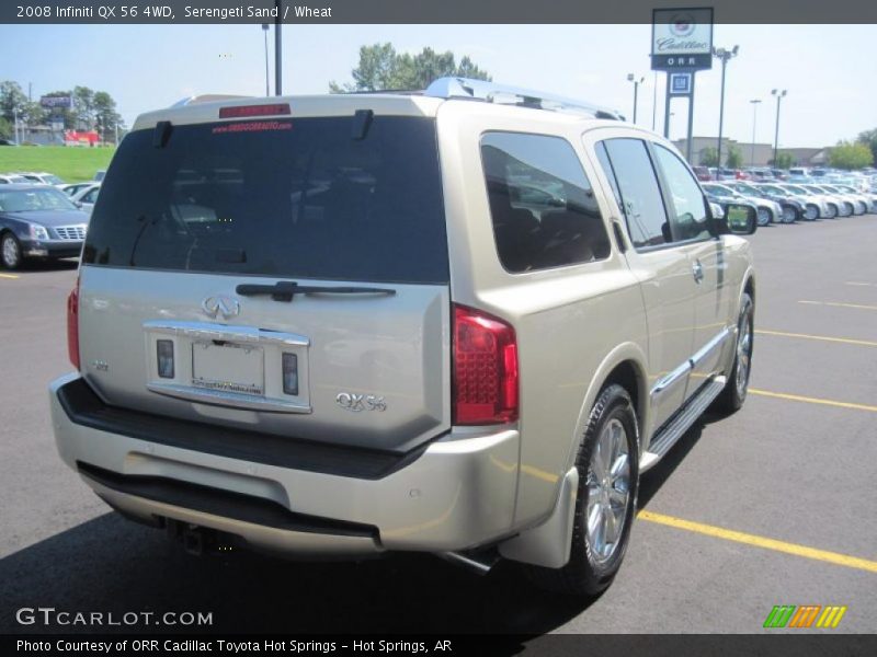 Serengeti Sand / Wheat 2008 Infiniti QX 56 4WD