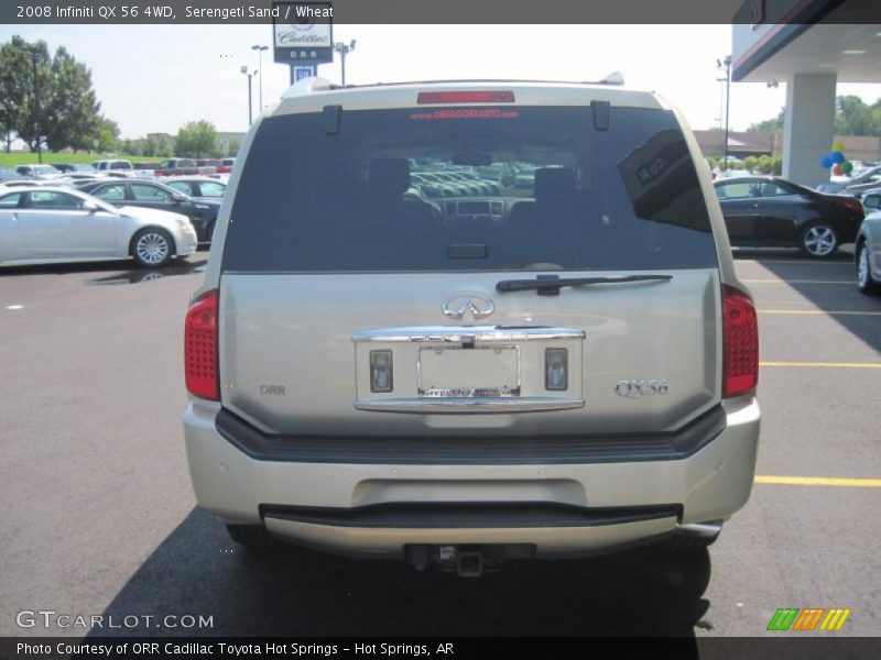 Serengeti Sand / Wheat 2008 Infiniti QX 56 4WD
