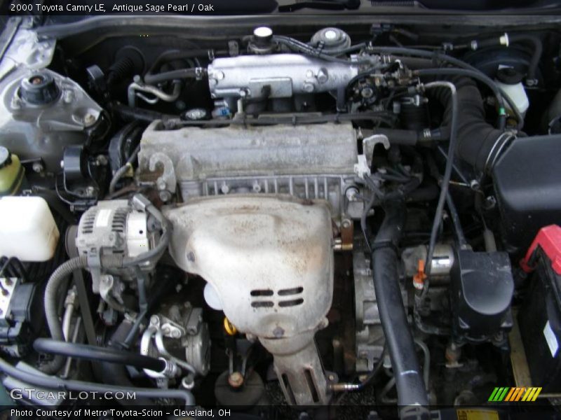 Antique Sage Pearl / Oak 2000 Toyota Camry LE