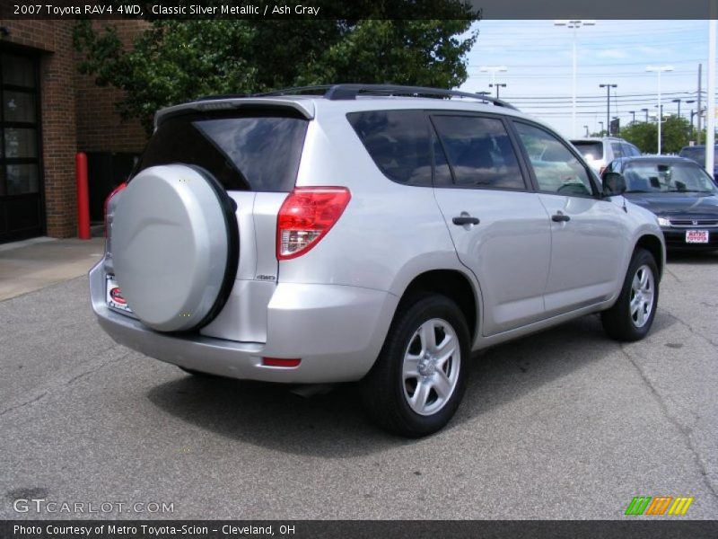 Classic Silver Metallic / Ash Gray 2007 Toyota RAV4 4WD