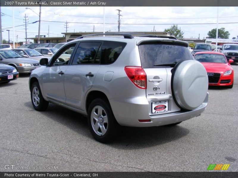 Classic Silver Metallic / Ash Gray 2007 Toyota RAV4 4WD