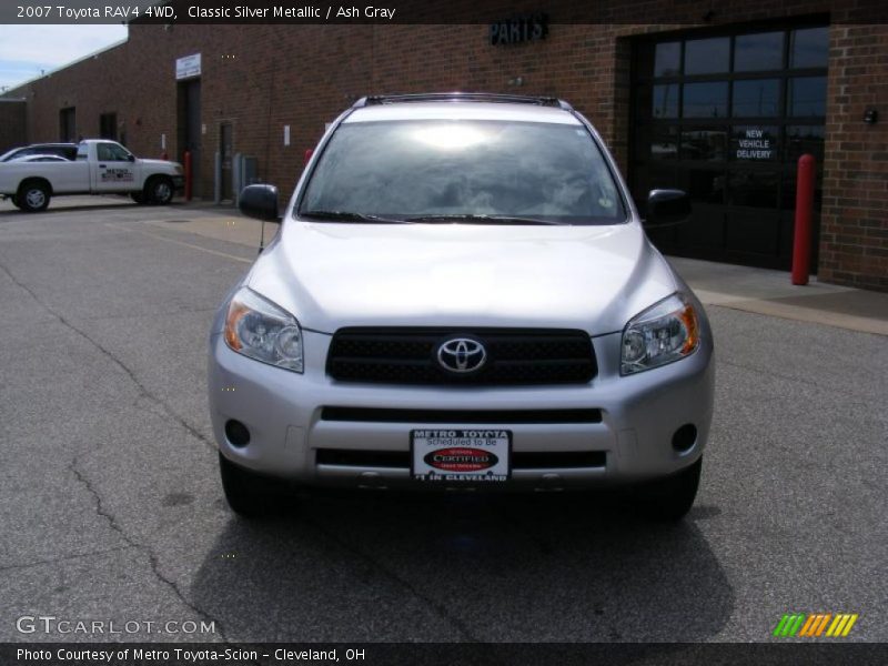 Classic Silver Metallic / Ash Gray 2007 Toyota RAV4 4WD