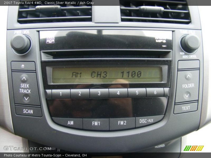 Classic Silver Metallic / Ash Gray 2007 Toyota RAV4 4WD