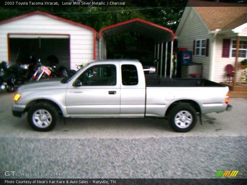 Lunar Mist Silver Metallic / Charcoal 2003 Toyota Tacoma Xtracab
