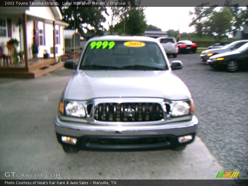 Lunar Mist Silver Metallic / Charcoal 2003 Toyota Tacoma Xtracab