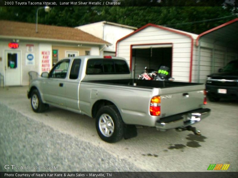 Lunar Mist Silver Metallic / Charcoal 2003 Toyota Tacoma Xtracab
