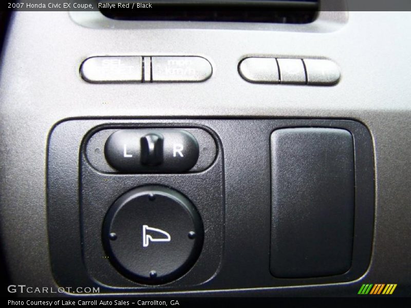 Rallye Red / Black 2007 Honda Civic EX Coupe