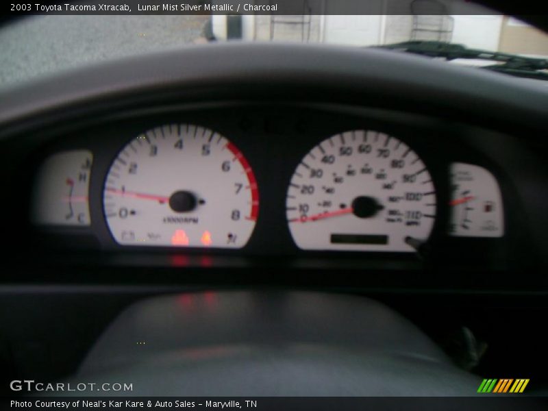 Lunar Mist Silver Metallic / Charcoal 2003 Toyota Tacoma Xtracab