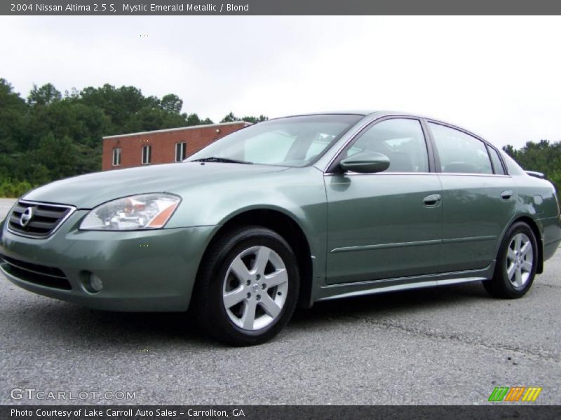 Mystic Emerald Metallic / Blond 2004 Nissan Altima 2.5 S