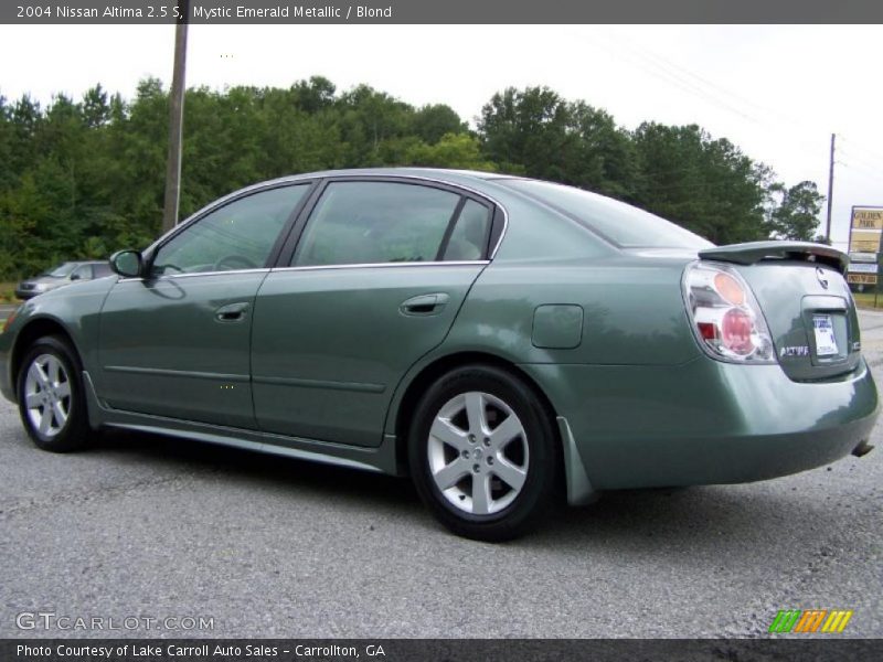 Mystic Emerald Metallic / Blond 2004 Nissan Altima 2.5 S