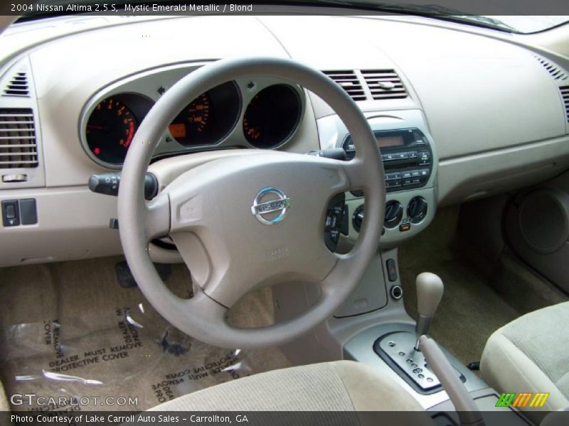 Mystic Emerald Metallic / Blond 2004 Nissan Altima 2.5 S