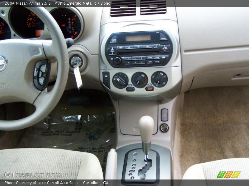 Mystic Emerald Metallic / Blond 2004 Nissan Altima 2.5 S
