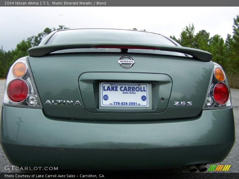 Mystic Emerald Metallic / Blond 2004 Nissan Altima 2.5 S