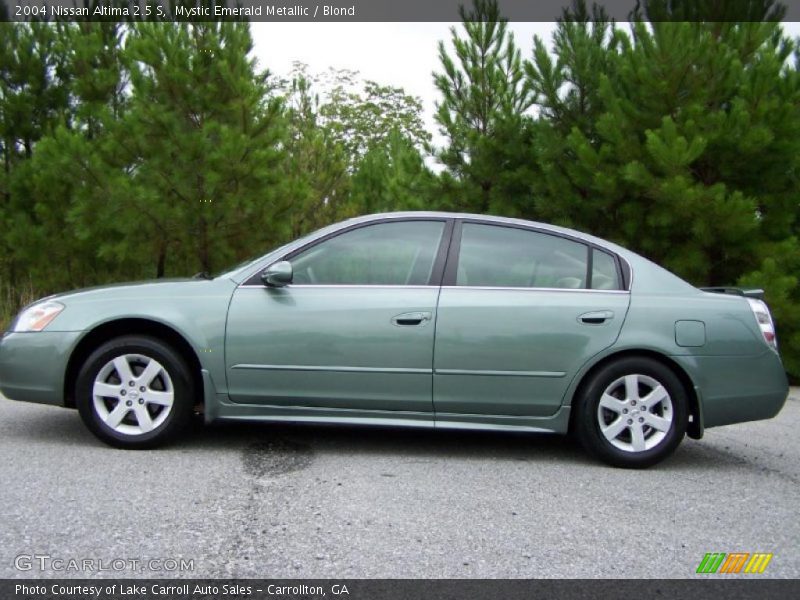 Mystic Emerald Metallic / Blond 2004 Nissan Altima 2.5 S