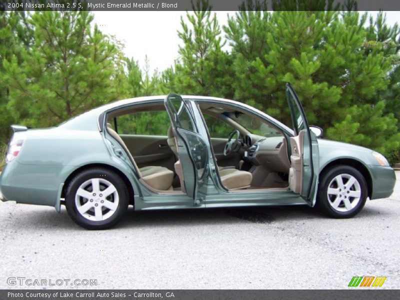 Mystic Emerald Metallic / Blond 2004 Nissan Altima 2.5 S