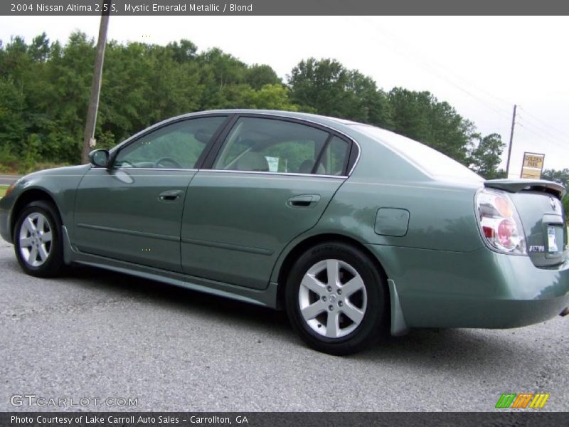 Mystic Emerald Metallic / Blond 2004 Nissan Altima 2.5 S