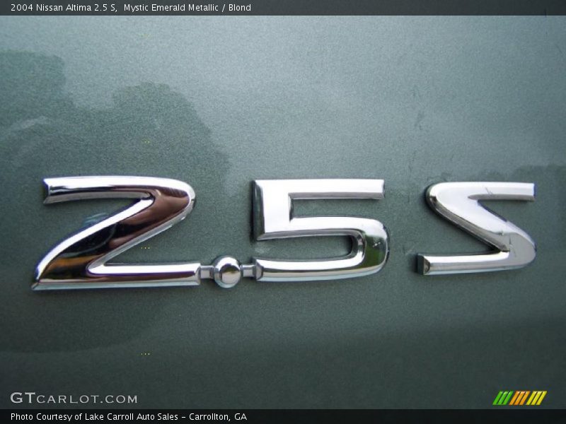 Mystic Emerald Metallic / Blond 2004 Nissan Altima 2.5 S