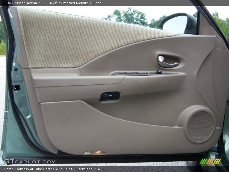 Mystic Emerald Metallic / Blond 2004 Nissan Altima 2.5 S