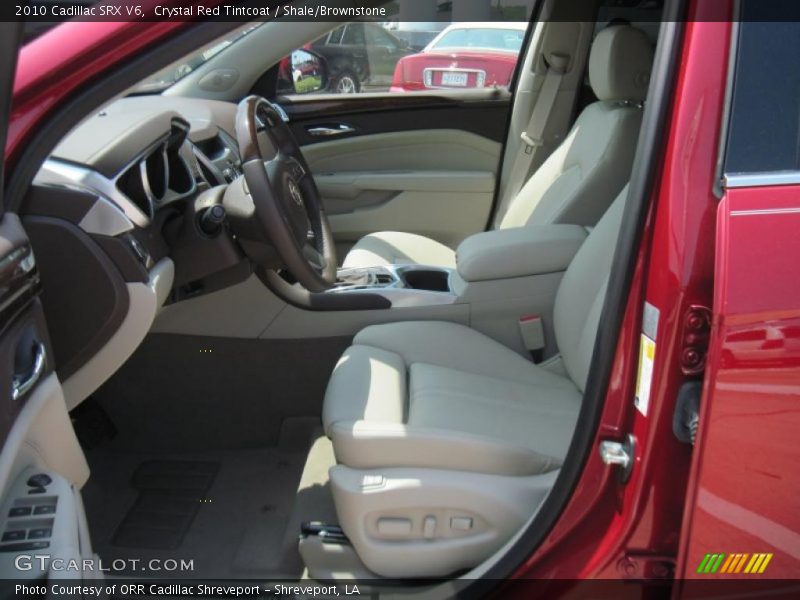 Crystal Red Tintcoat / Shale/Brownstone 2010 Cadillac SRX V6