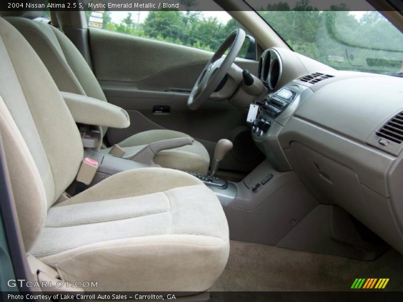 Mystic Emerald Metallic / Blond 2004 Nissan Altima 2.5 S