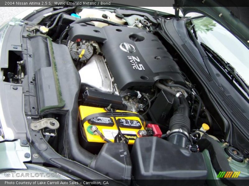 Mystic Emerald Metallic / Blond 2004 Nissan Altima 2.5 S