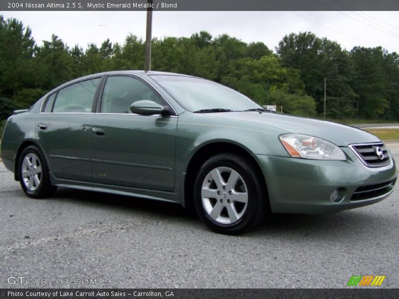 Mystic Emerald Metallic / Blond 2004 Nissan Altima 2.5 S