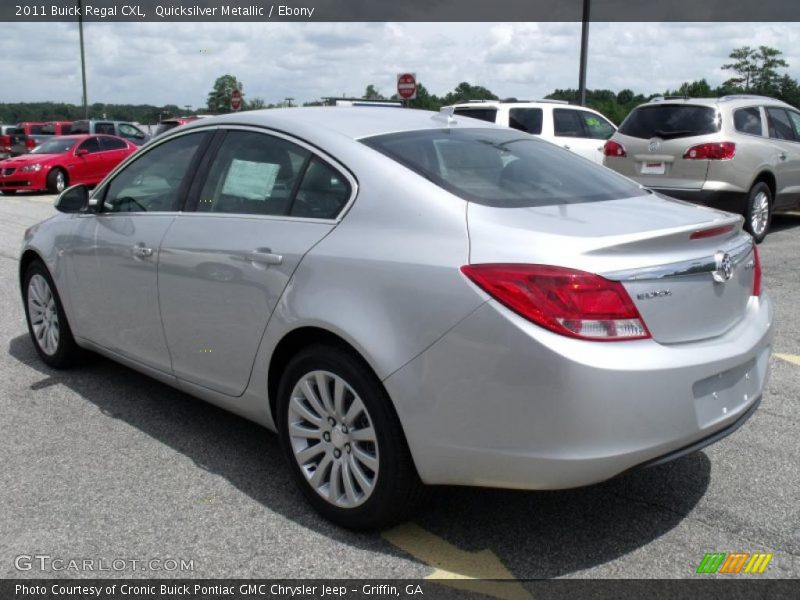 Quicksilver Metallic / Ebony 2011 Buick Regal CXL