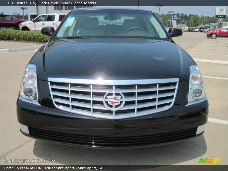 Black Raven / Shale/Cocoa Accents 2011 Cadillac DTS