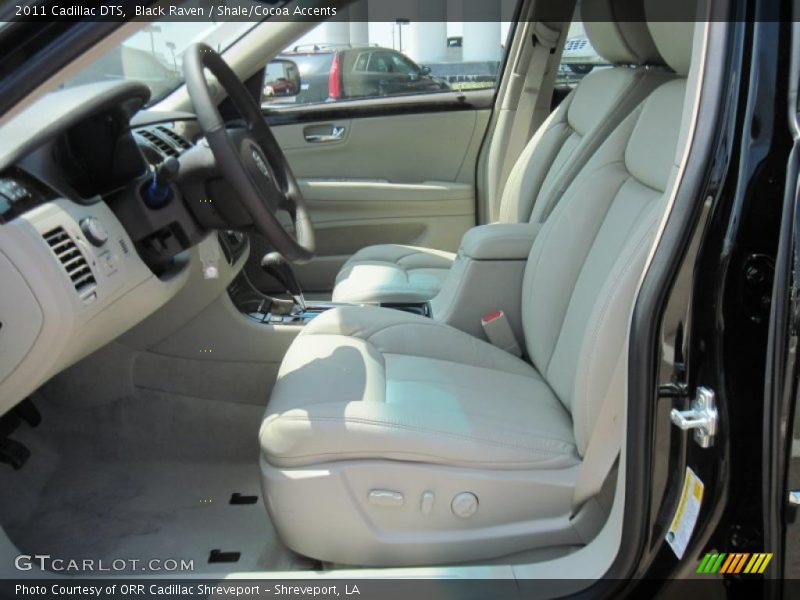 Black Raven / Shale/Cocoa Accents 2011 Cadillac DTS