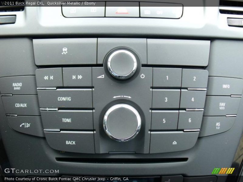 Quicksilver Metallic / Ebony 2011 Buick Regal CXL
