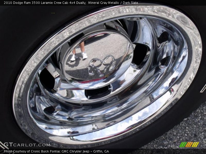 Mineral Gray Metallic / Dark Slate 2010 Dodge Ram 3500 Laramie Crew Cab 4x4 Dually