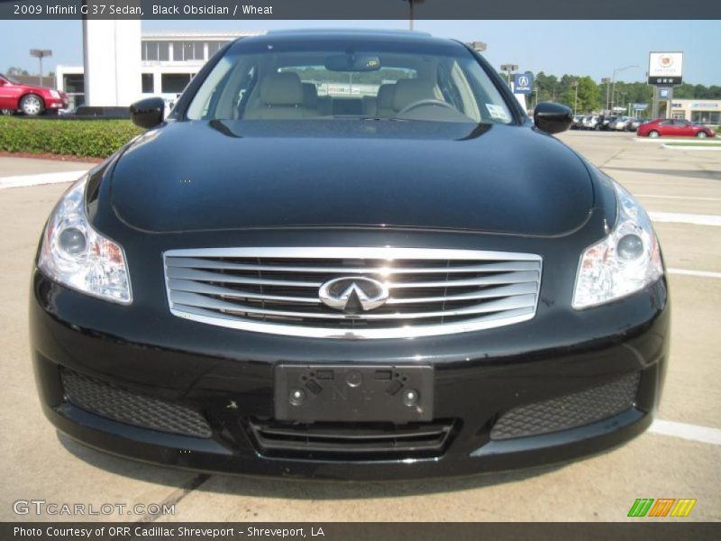 Black Obsidian / Wheat 2009 Infiniti G 37 Sedan