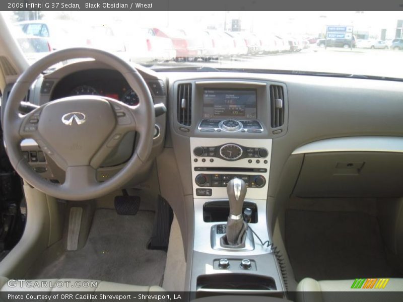 Black Obsidian / Wheat 2009 Infiniti G 37 Sedan