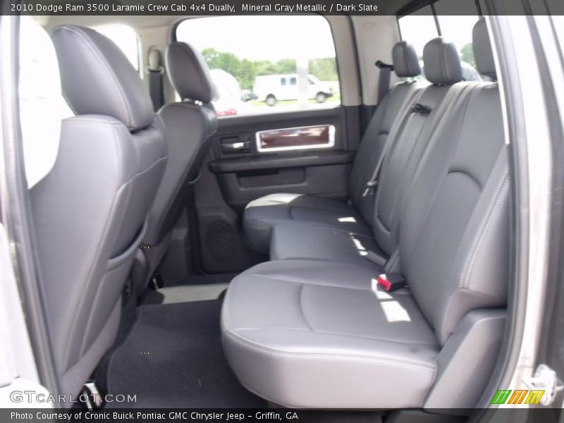 Mineral Gray Metallic / Dark Slate 2010 Dodge Ram 3500 Laramie Crew Cab 4x4 Dually