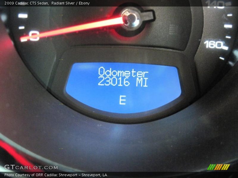 Radiant Silver / Ebony 2009 Cadillac CTS Sedan